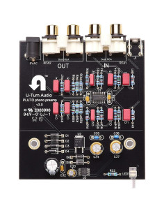 Preamplificador de Phono U-Turn Audio Pluto 2 Aluminio Negro 2