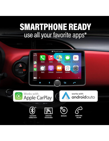 Estéreo de Coche Planet Audio P70CPA-F 7" Bluetooth CarPlay
