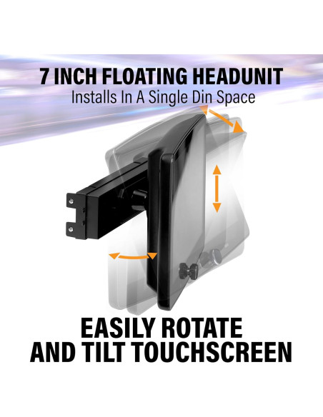 Estéreo de Coche Planet Audio P70CPA-F 7" Bluetooth CarPlay