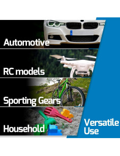 Kit de Soldador de Plástico WEP 960-V Rojo 110V con 200 Grapas 2