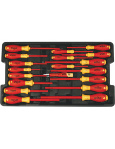 Conjunto de Destornilladores Aislados Wiha 19 Piezas + Adaptadores 6 Piezas 2