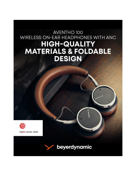 Auriculares Inalámbricos Beyerdynamic Aventho 100 con ANC Negro