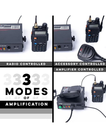 Amplificador BTECH AMP-U25 20-40W UHF 400-480MHz