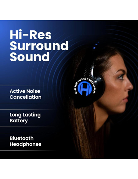 Auriculares Gaming Haymaker Bluetooth 5.0 con Cancelación de Ruido