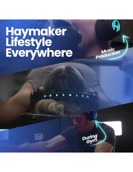 Auriculares Gaming Haymaker Bluetooth 5.0 con Cancelación de Ruido