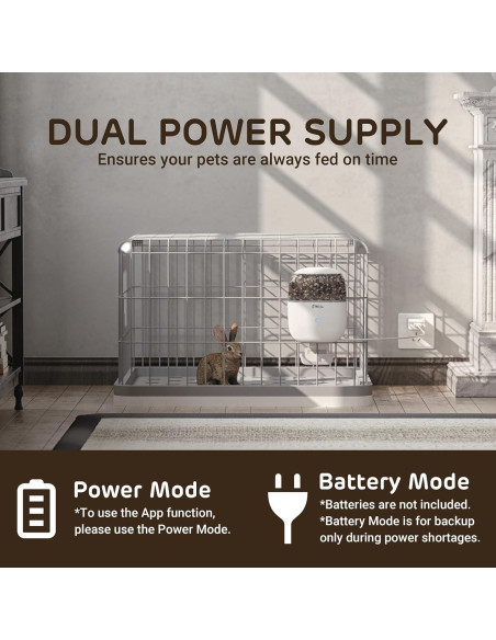 Comedero Colgante Inteligente iPettie WiFi 1.75L para Mascotas