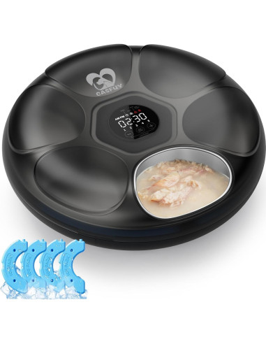 Bandeja de repuesto Casfuy F13-L para alimentador automático de gatos