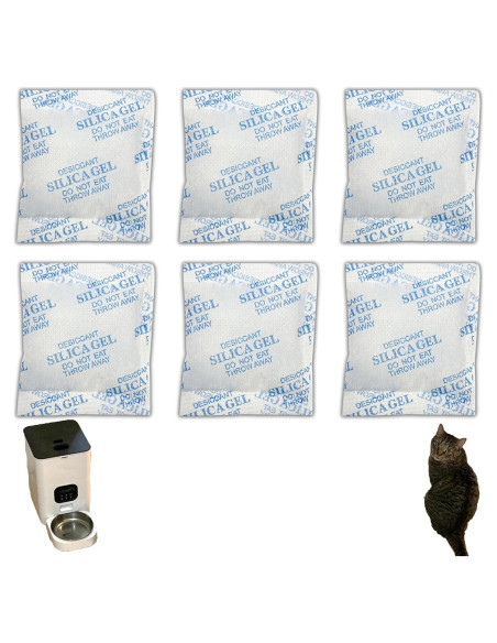 Bolsas Deshidratantes para Alimentos de Mascotas XCIVI - 6 Paquetes