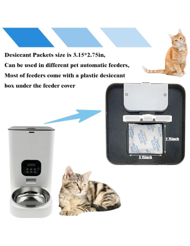 Bolsas Deshidratantes para Alimentos de Mascotas XCIVI - 6 Paquetes