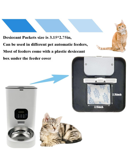 Bolsas Deshidratantes para Alimentos de Mascotas XCIVI - 6 Paquetes