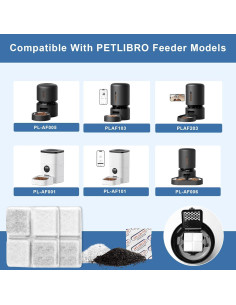 12 Bolsas Deshidratantes para Alimentos Mascotas Petlibro 7.6cm 2