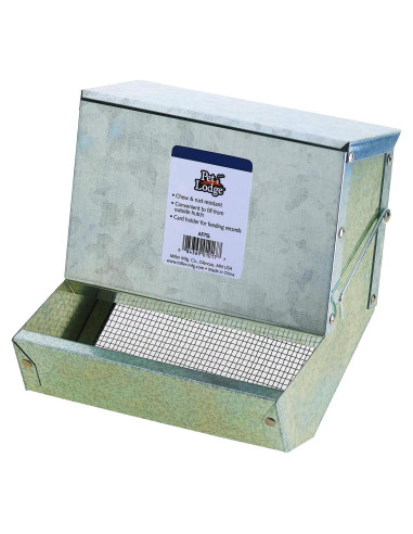 Comedero para Animales Pequeños Little Giant AF7SL con Tapa