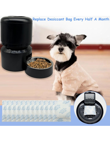 Paquete de 6 Bolsas Deshidratantes PETLIBRO para Comederos