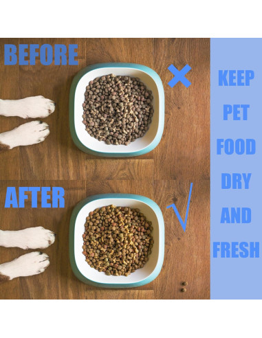 Paquete de 6 Bolsas Deshidratantes PETLIBRO para Comederos