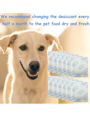 Paquete de 6 Bolsas Deshidratantes PETLIBRO para Comederos