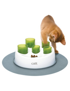 Catit Senses 2.0 Digger Alimentador Interactivo Verde 24cm