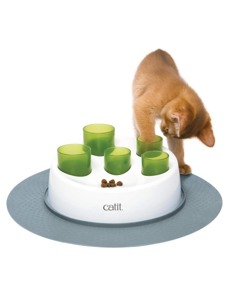 Catit Senses 2.0 Digger Alimentador Interactivo Verde 24cm
