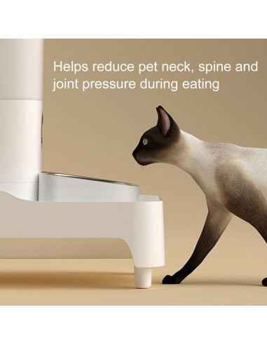 Soporte Elevado para Comida de Mascotas Houseen Ajustable