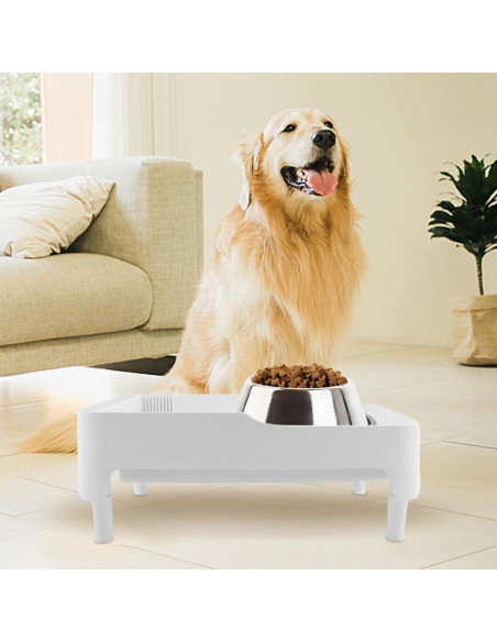 Soporte Elevado para Comida de Mascotas Houseen Ajustable