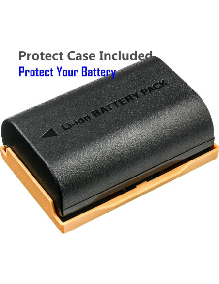 Kastar Cargador USB + 4 Baterías LP-E6 2950mAh para Cámaras