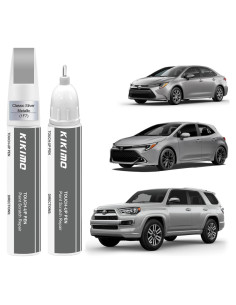 KIKIMO Pintura de Retoque para Toyota Plata Metálico 12ml