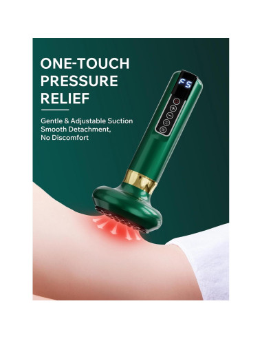 Masajeador de Ventosas Inalámbrico Cilotus A-12 12 Niveles