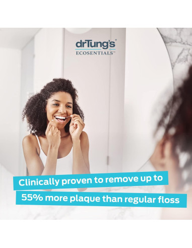 Hilo Dental Inteligente DrTung 27.43m Sabor Cardamomo Paquete 3