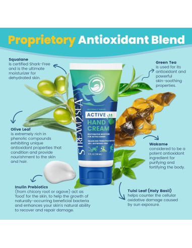 Crema de Manos Reparadora Stream 2 Sea Lavanda Menta 88.72 ml