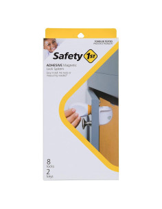 Sistema de Cerradura Magnética Adhesiva Safety 1st - 8 Cerraduras