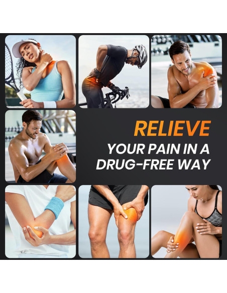 Estimulador Muscular TENS AVCOO 3 en 1 32 Modos 40 Intensidades