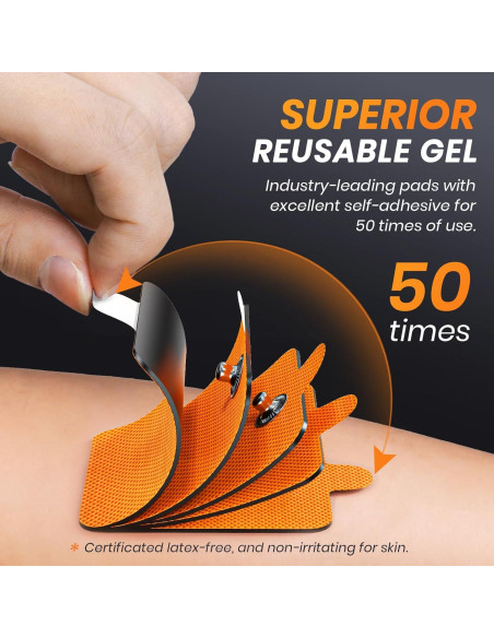 Estimulador Muscular TENS AVCOO 3 en 1 32 Modos 40 Intensidades