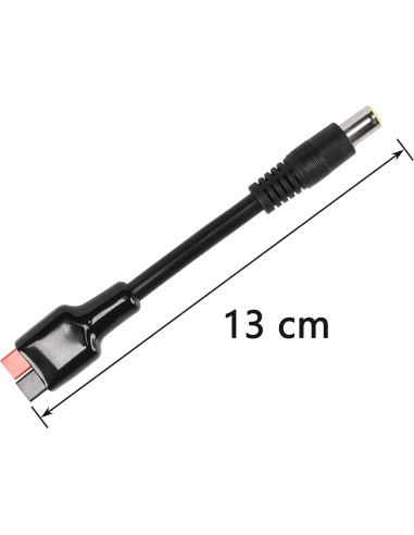 Cable Adaptador SinLoon 14AWG DC 8mm a 45A 13cm 2PCS