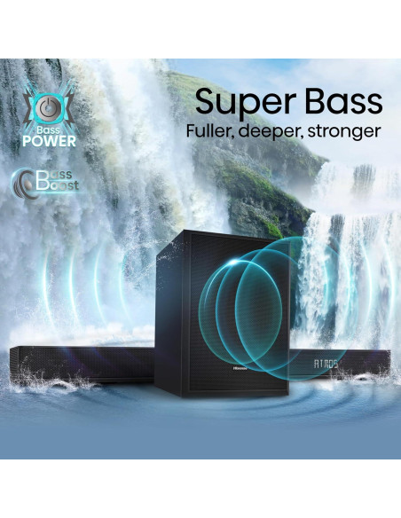 Barra de Sonido Hisense AX3125H 3.1.2Ch 440W Dolby Atmos