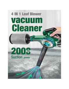 Aspiradora de Hojas KIMO Inalámbrica 4 en 1 20000RPM 2