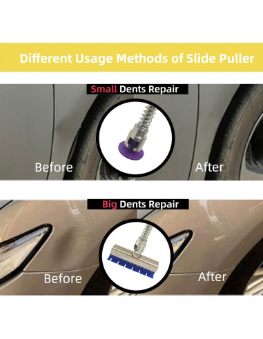 Kit de herramientas Chymogul ZL108 para reparación de abolladuras