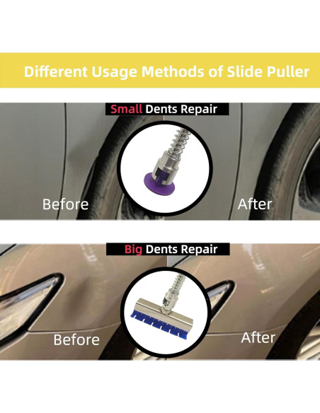 Kit de herramientas Chymogul ZL108 para reparación de abolladuras