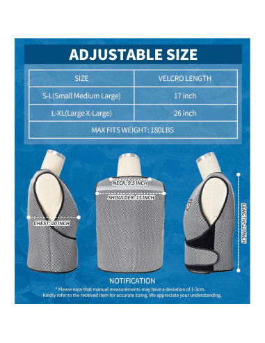 Chaleco Enfriamiento PCM Tourgo Unisex S-XL 3 Paquetes