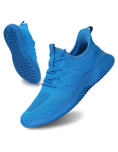 Zapatillas de Correr Hombre Socviis Slip On Ligeras Azul