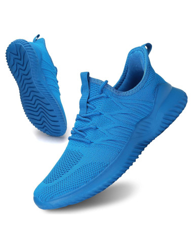 Zapatillas de Correr Hombre Socviis Slip On Ligeras Azul