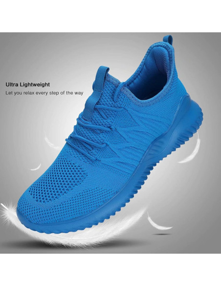 Zapatillas de Correr Hombre Socviis Slip On Ligeras Azul