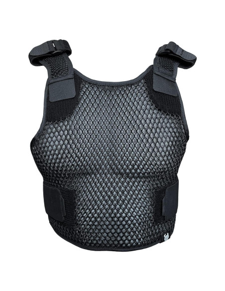 Chaleco de Ventilación Ajustable MILITAUR - Negro Grande