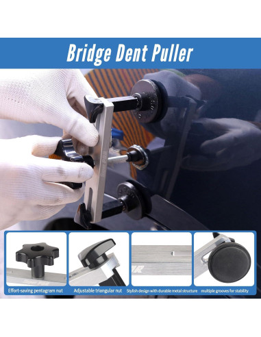 Kit Reparación Abolladuras Coche Super PDR MPT-YK0103