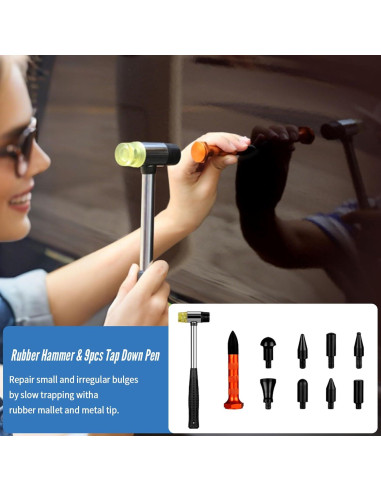 Kit Reparación Abolladuras Coche Super PDR MPT-YK0103