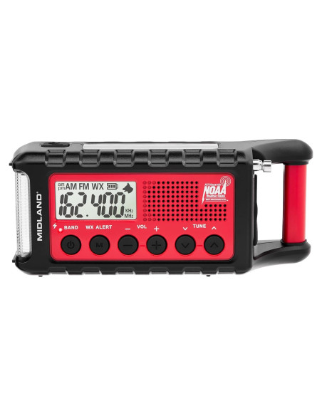 Radio Meteorológica de Emergencia Midland ER310 - SOS, Linterna