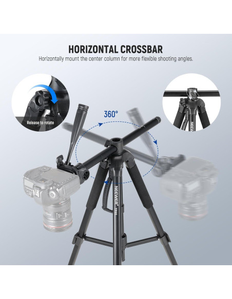Trípode NEEWER TP05 para Video y Fotografía 7.98 kg