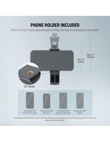 Trípode NEEWER TP05 para Video y Fotografía 7.98 kg
