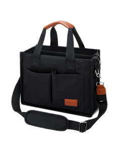 Bolsa Tote de Lona Grande KKXIU para Mujeres con Cremallera