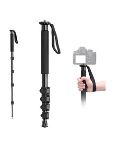 Monopie ULANZI TB12 de Aluminio 155 cm Liviano y Compacto