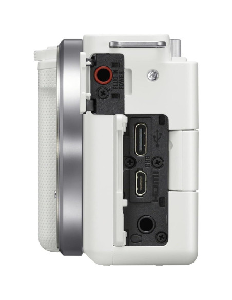 Cámara Sony Alpha ZV-E10 APS-C Vlogging Blanca