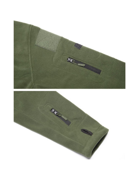 Sudadera Táctica ReFire Gear para Hombre Verde Militar